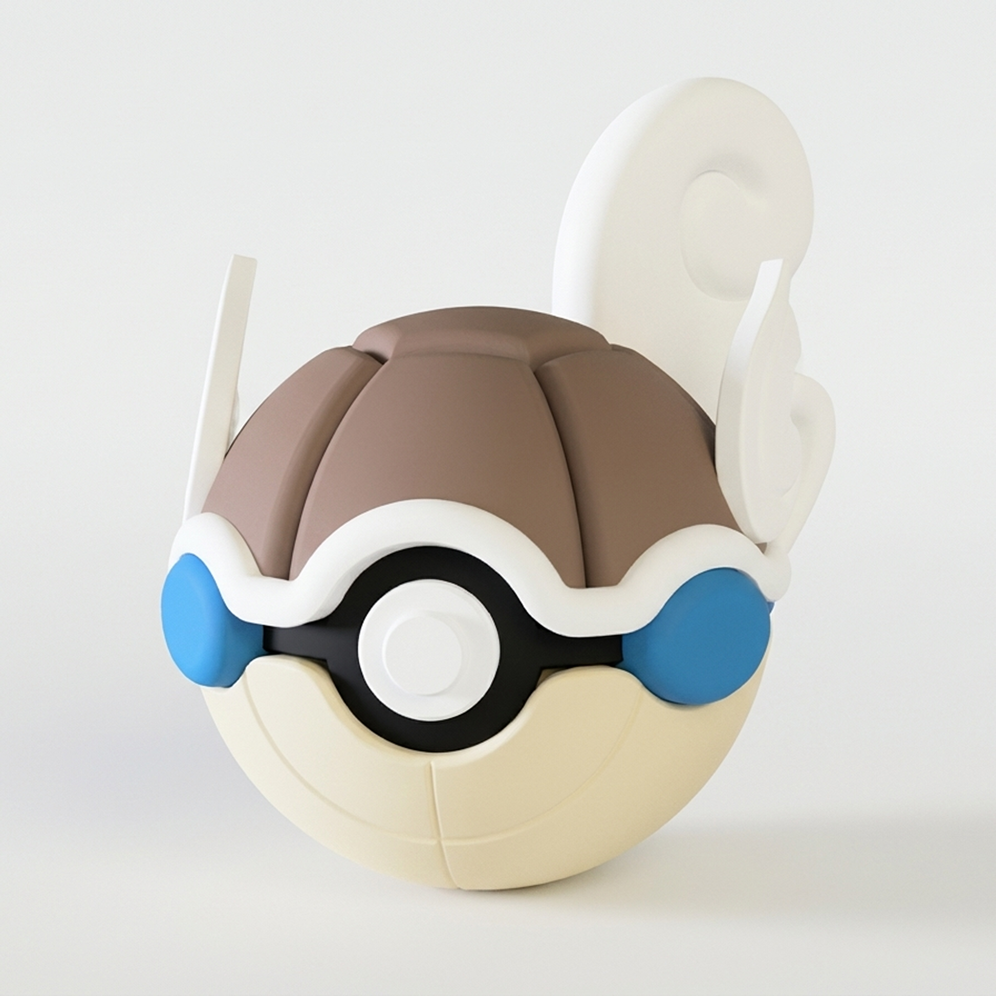 Figura de Wartortle impresa en 3D