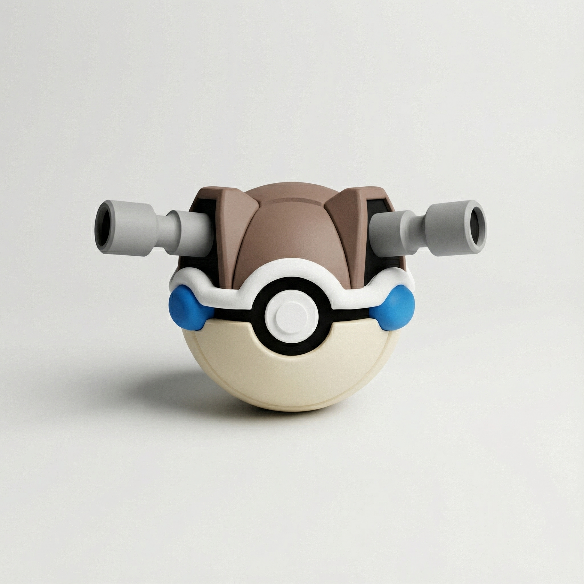 Figura Blastoise Gen 1 impresa en 3D