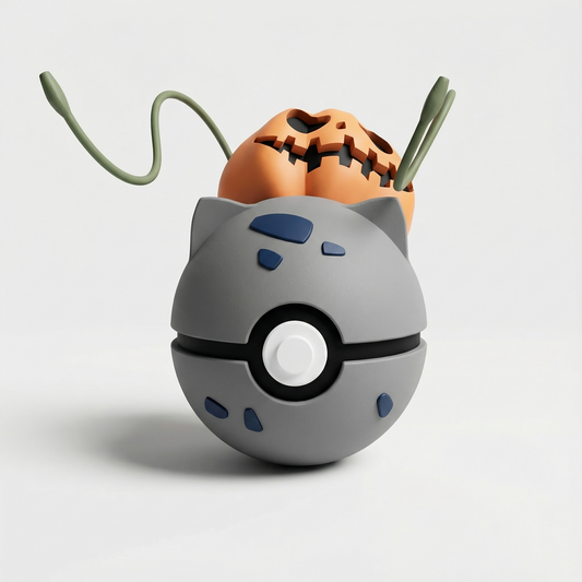 Bulbasaur Halloween Pokemon impresión 3D
