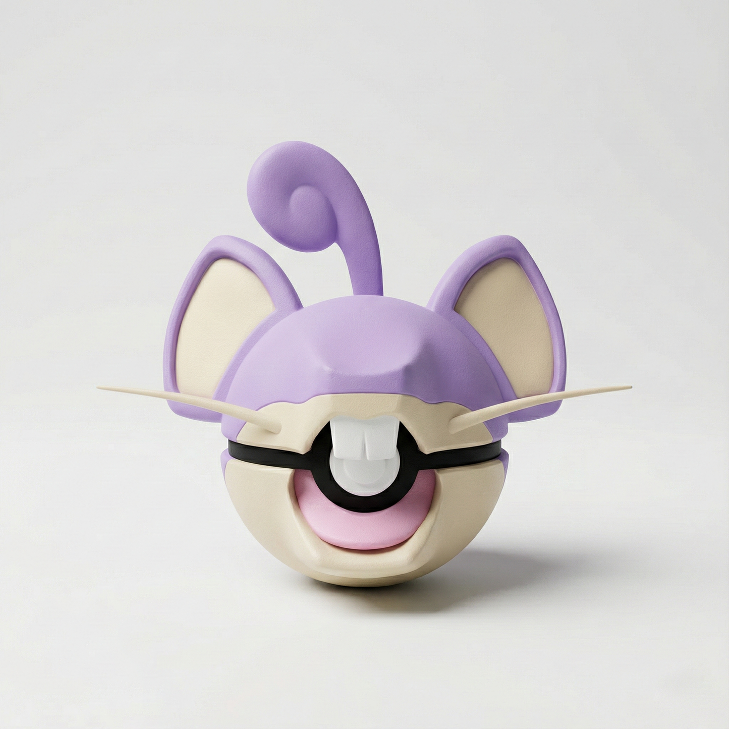 Figura 3D de Rattata tipo normal Gen 1