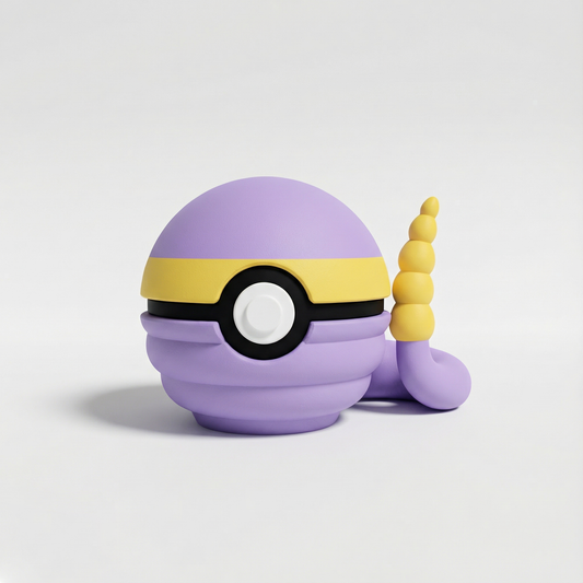 Réplica 3D de Ekans Pokémon de Gen 1