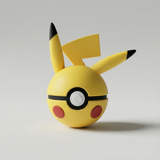 Pokéball personalizada de Pikachu