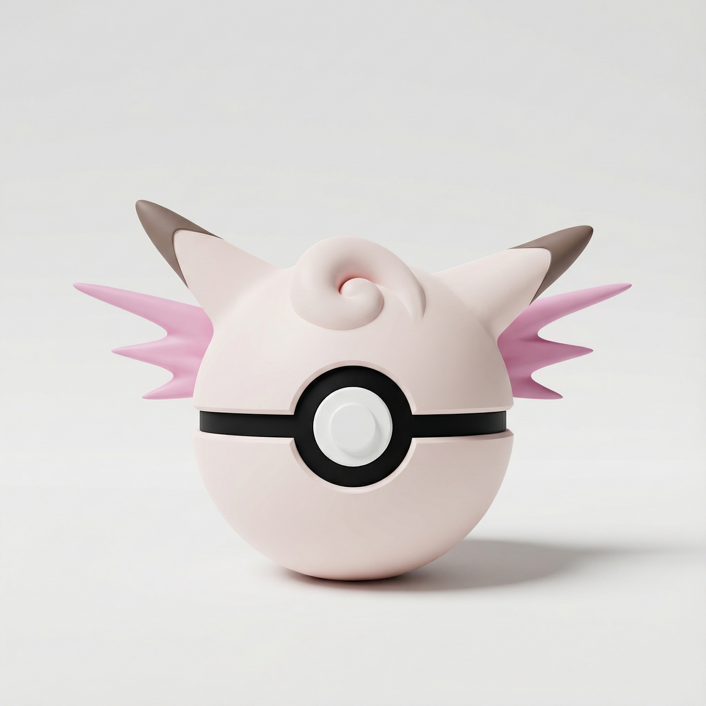 Figura 3D de Clefable de tipo hada
