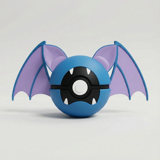 Réplica Zubat Pokémon tipo veneno 3D