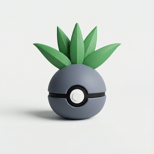 Figura 3D de Pokémon Oddish tipo Planta