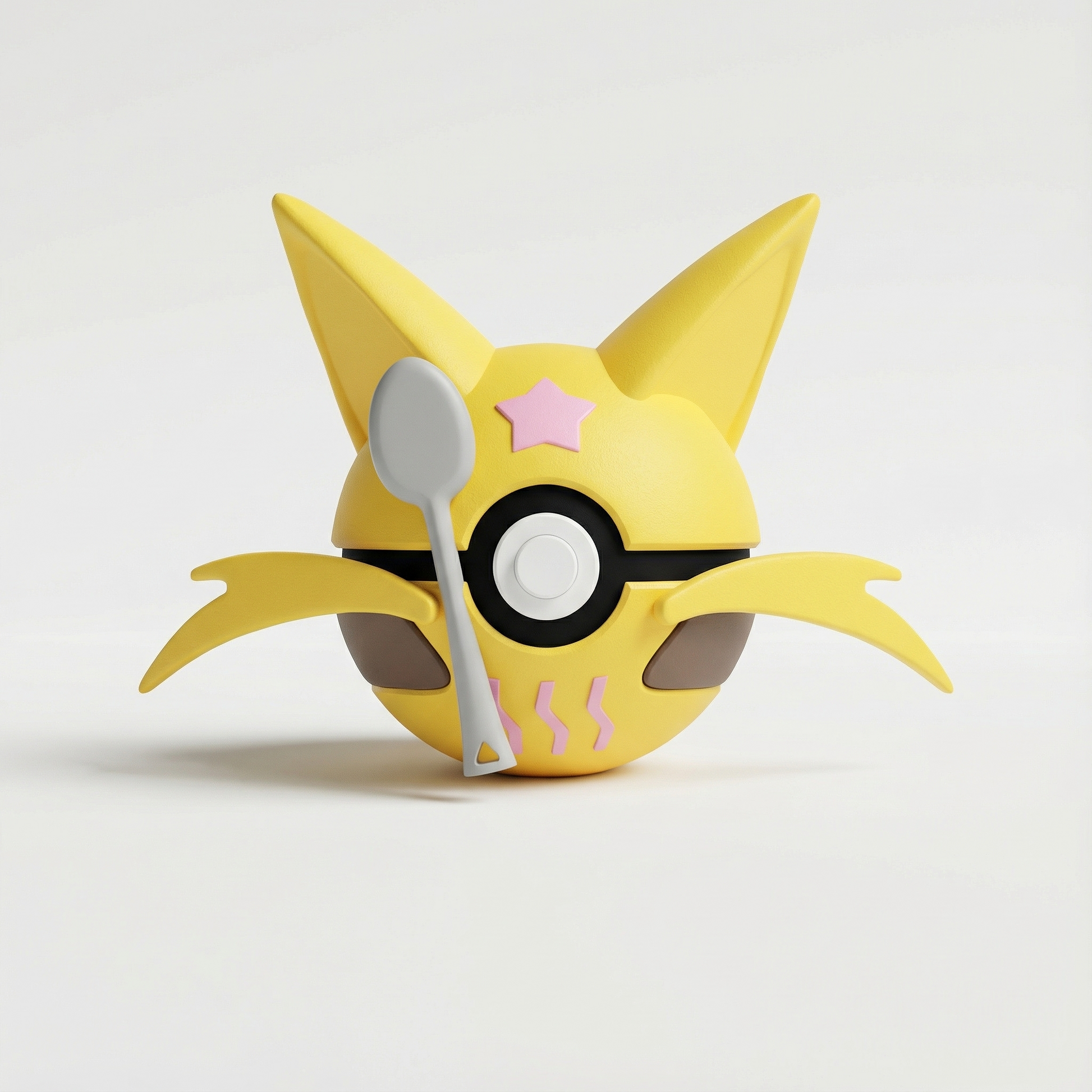 Figura 3D de Kadabra Pokémon Gen 1