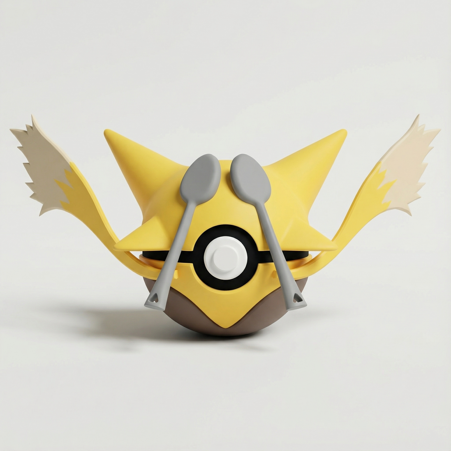 Réplica Pokéball Alakazam impresa en 3D
