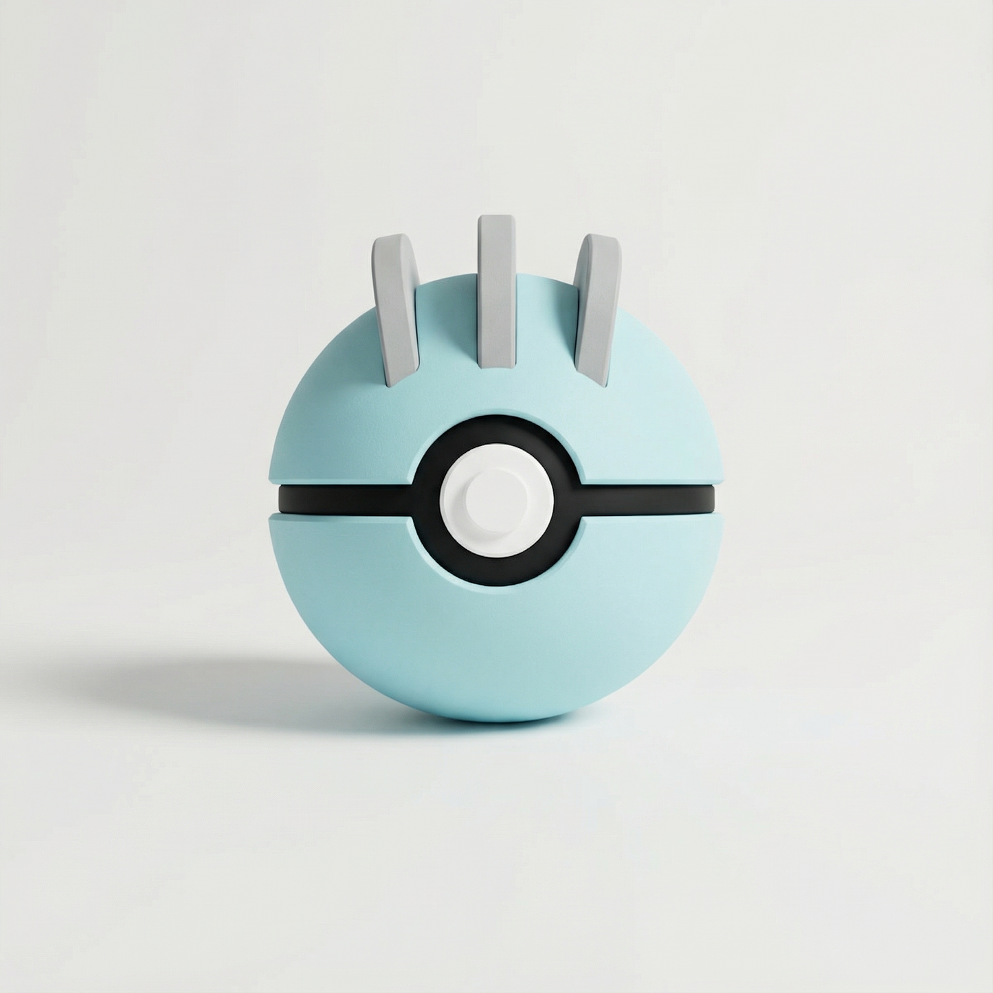 Figura Machop Pokémon impresa en 3D.