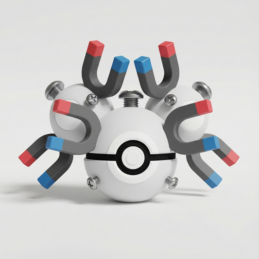 Figura Magneton 3D de Pokémon Gen 1