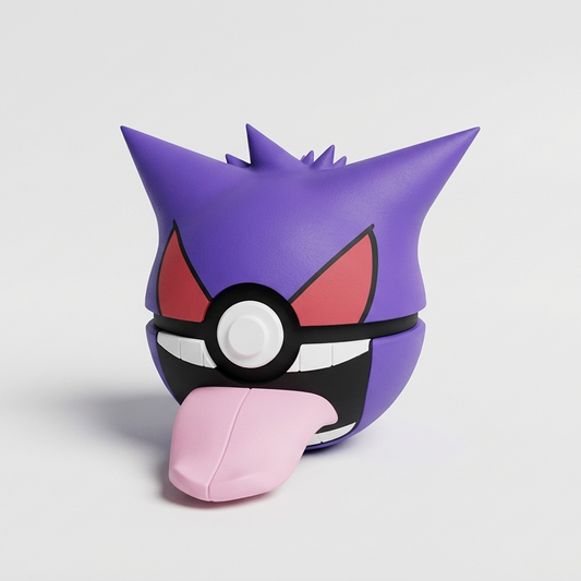 Figura 3D de Gengar tipo fantasma