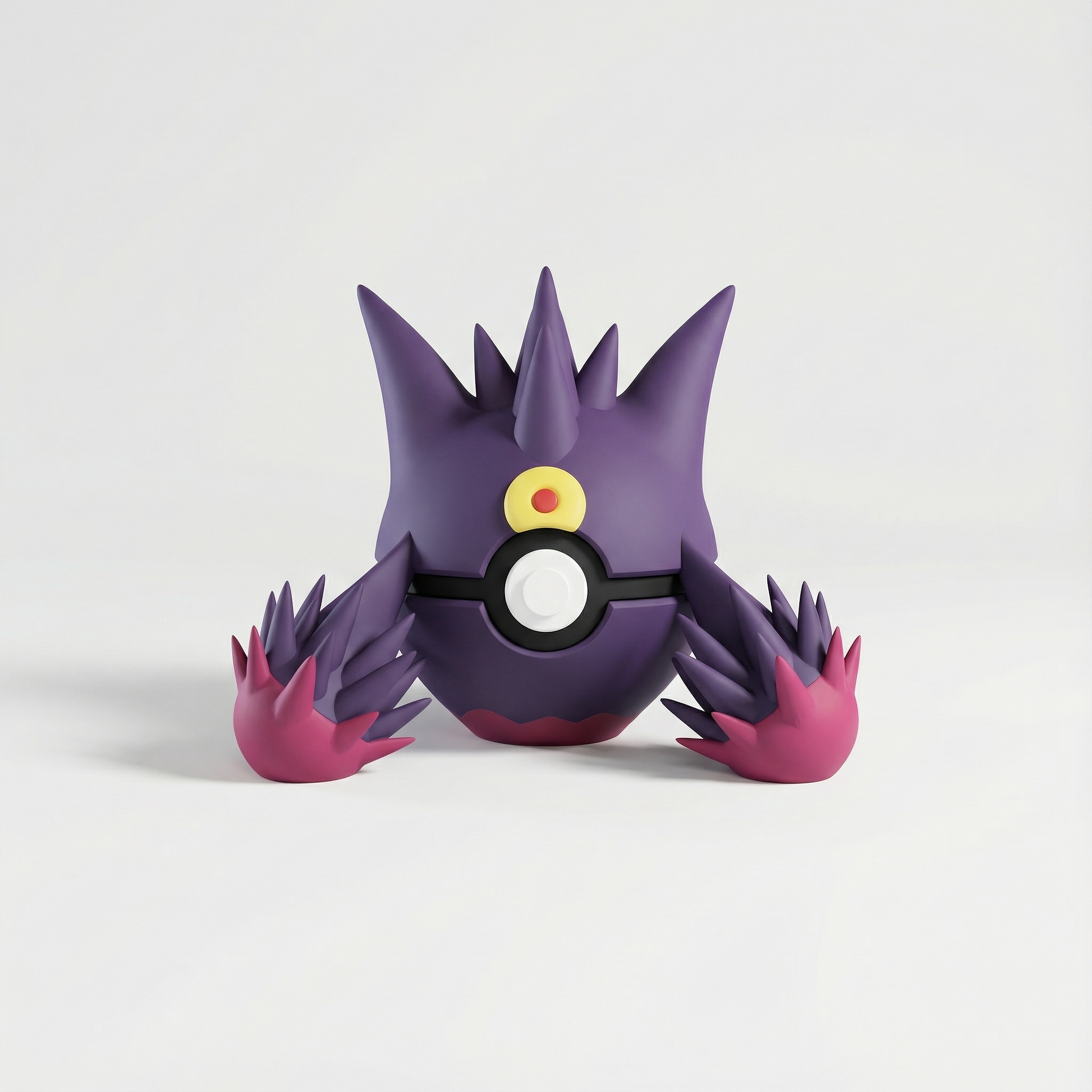 Figura de Mega Gengar impresa en 3D