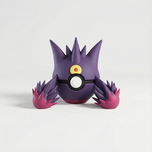 Figura de Mega Gengar impresa en 3D