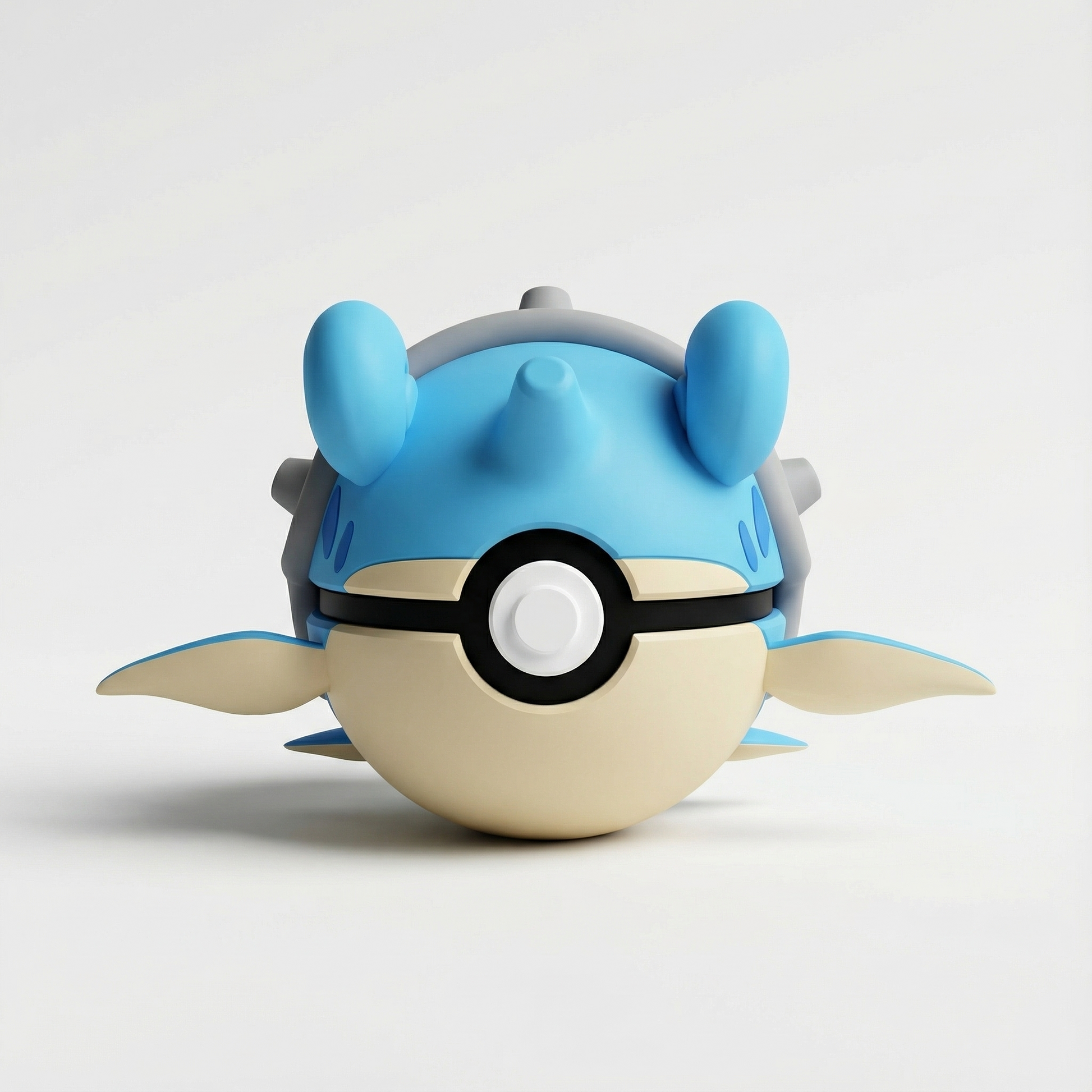 Réplica impresa en 3D de Lapras Pokemon