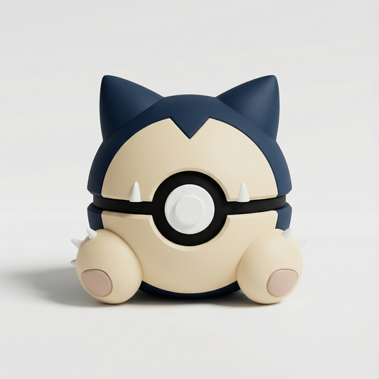 Réplica de Snorlax 3D coleccionable