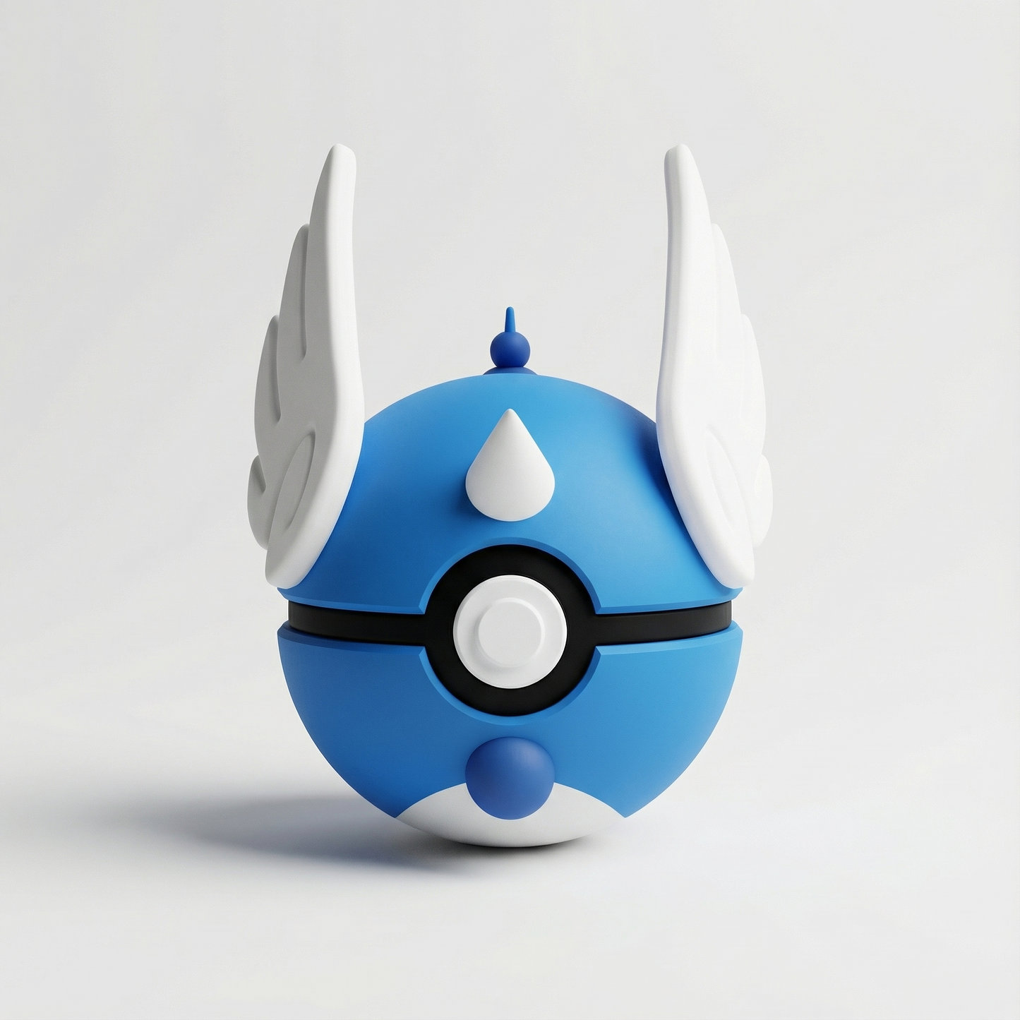 Réplica 3D de Dragonair en Pokéball