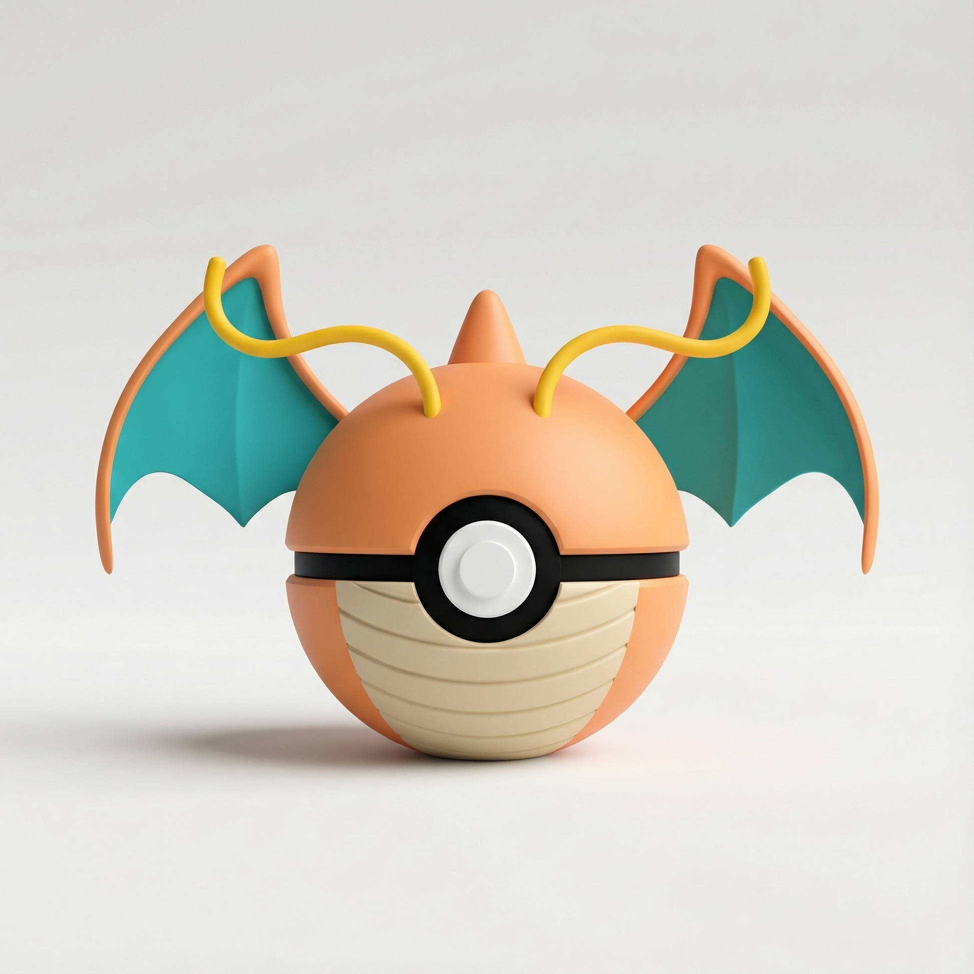 Dragonite de Pokémon impreso en 3D