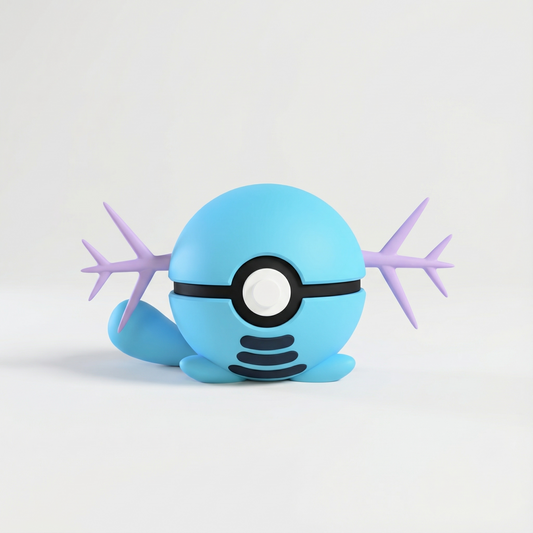Wooper de Pokémon Gen 2 impreso en 3D