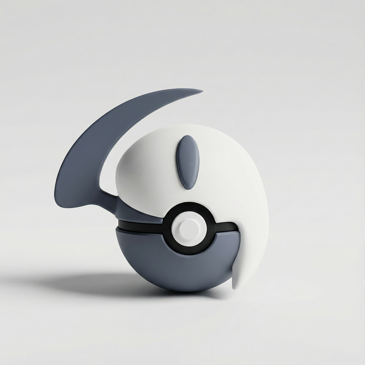 Figura de Absol tipo siniestro en 3D