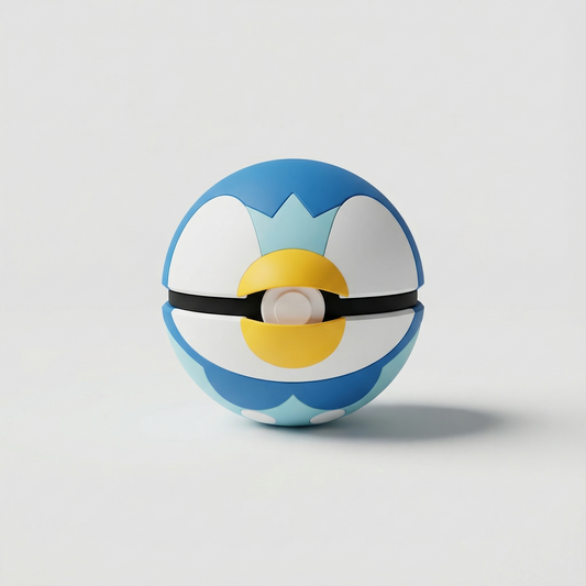 Piplup Pokemon Gen 4 impresión 3D azul