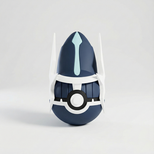 Réplica 3D de Dialga tipo acero dragón