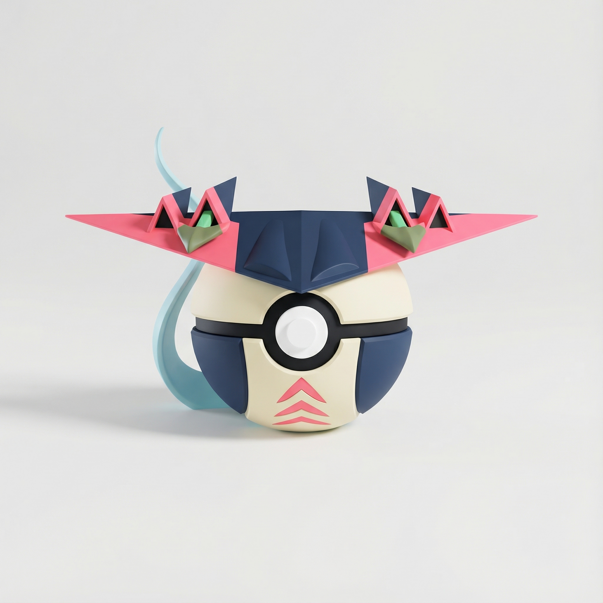 Figura Dragapult Gen 8 impresa en 3D