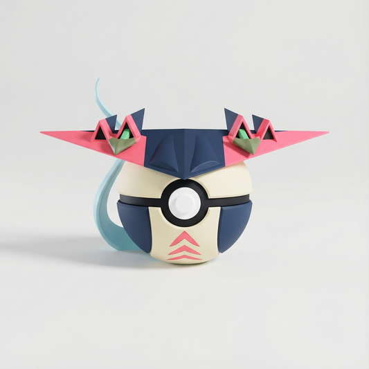 Figura Dragapult Gen 8 impresa en 3D