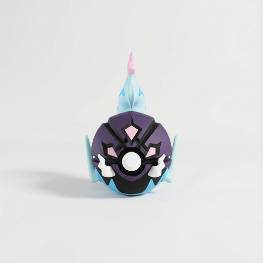 Figura de Ceruledge 3D en su Pokéball