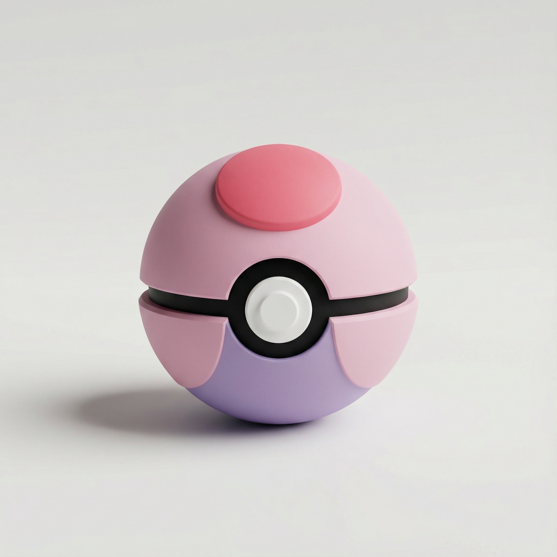 Réplica Dream Ball rosa impresa en 3D