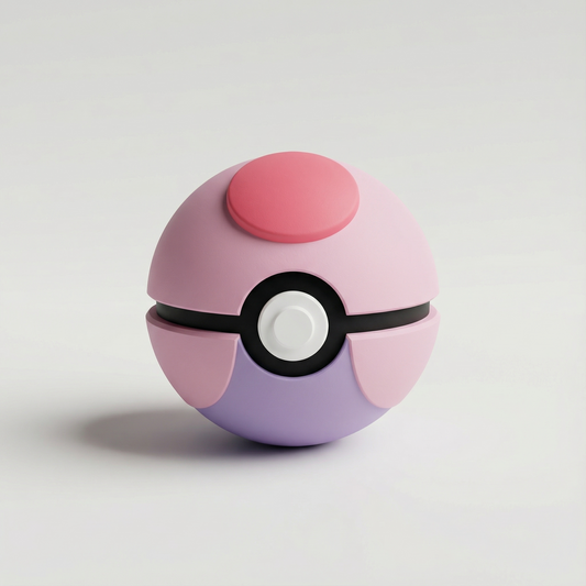 Réplica Dream Ball rosa impresa en 3D