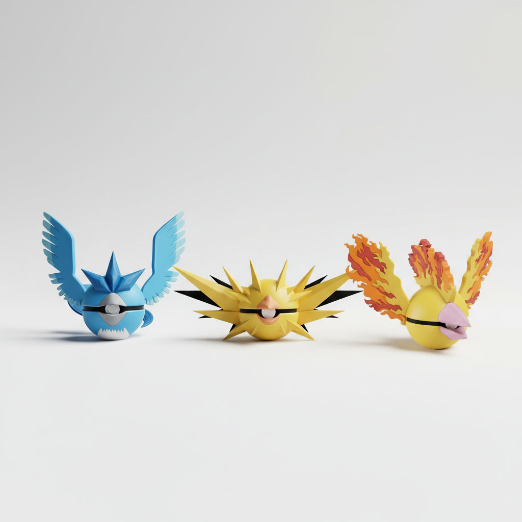 Trío Elemental Kanto