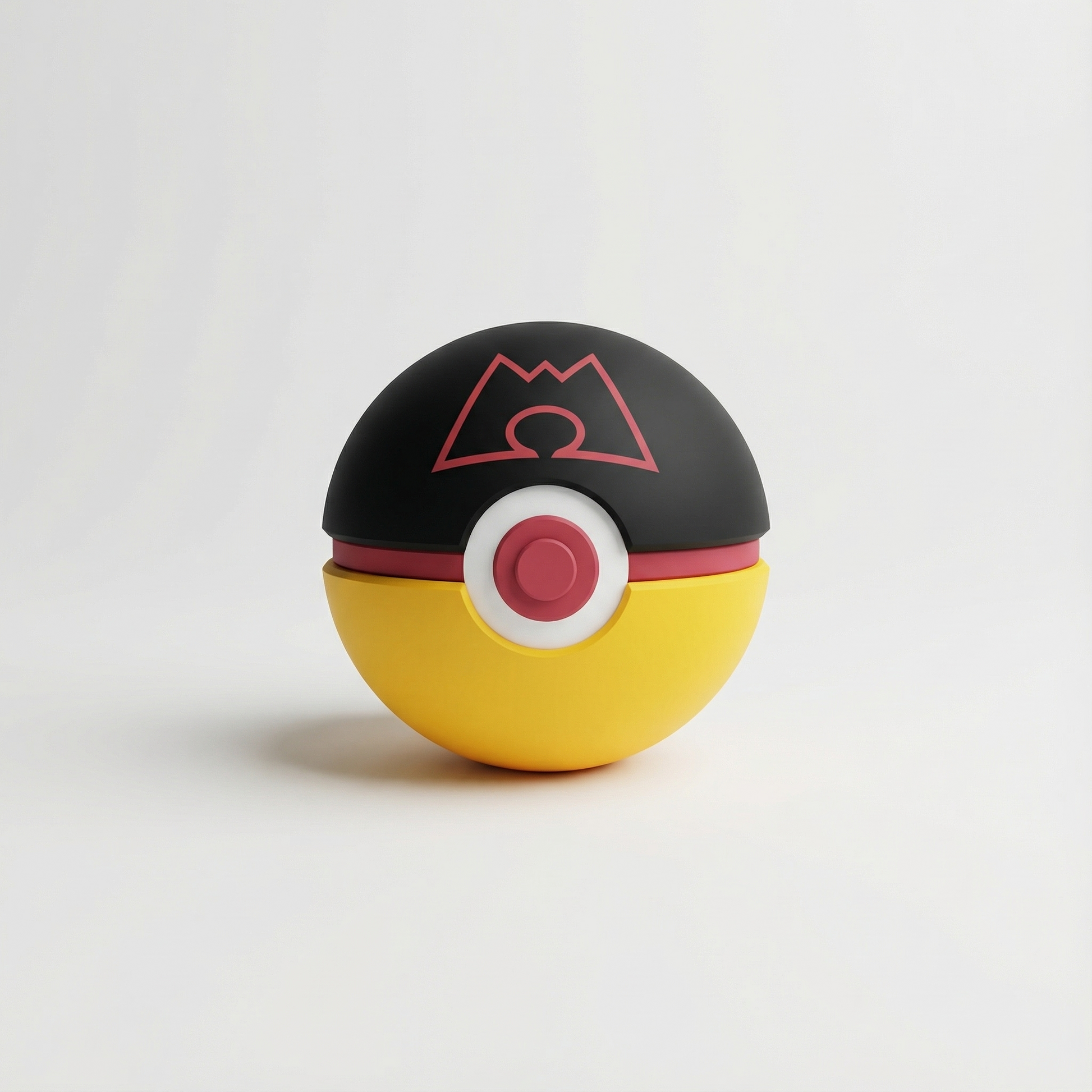 Réplica Team Magma Ball impresa en 3D